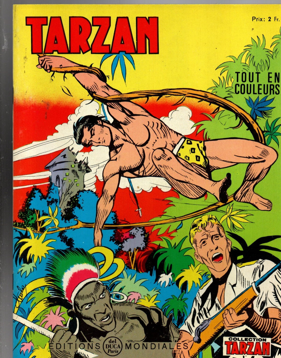 TARZAN Tout en couleurs n°28. Editions Mondiales  1967. Etat neuf