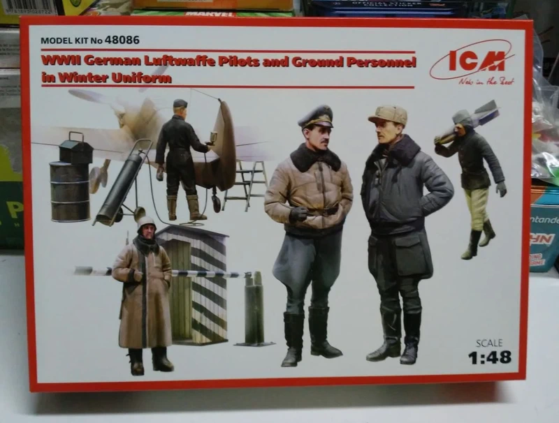 Luftwaffe Pilot and Group personal, ICM 1/48