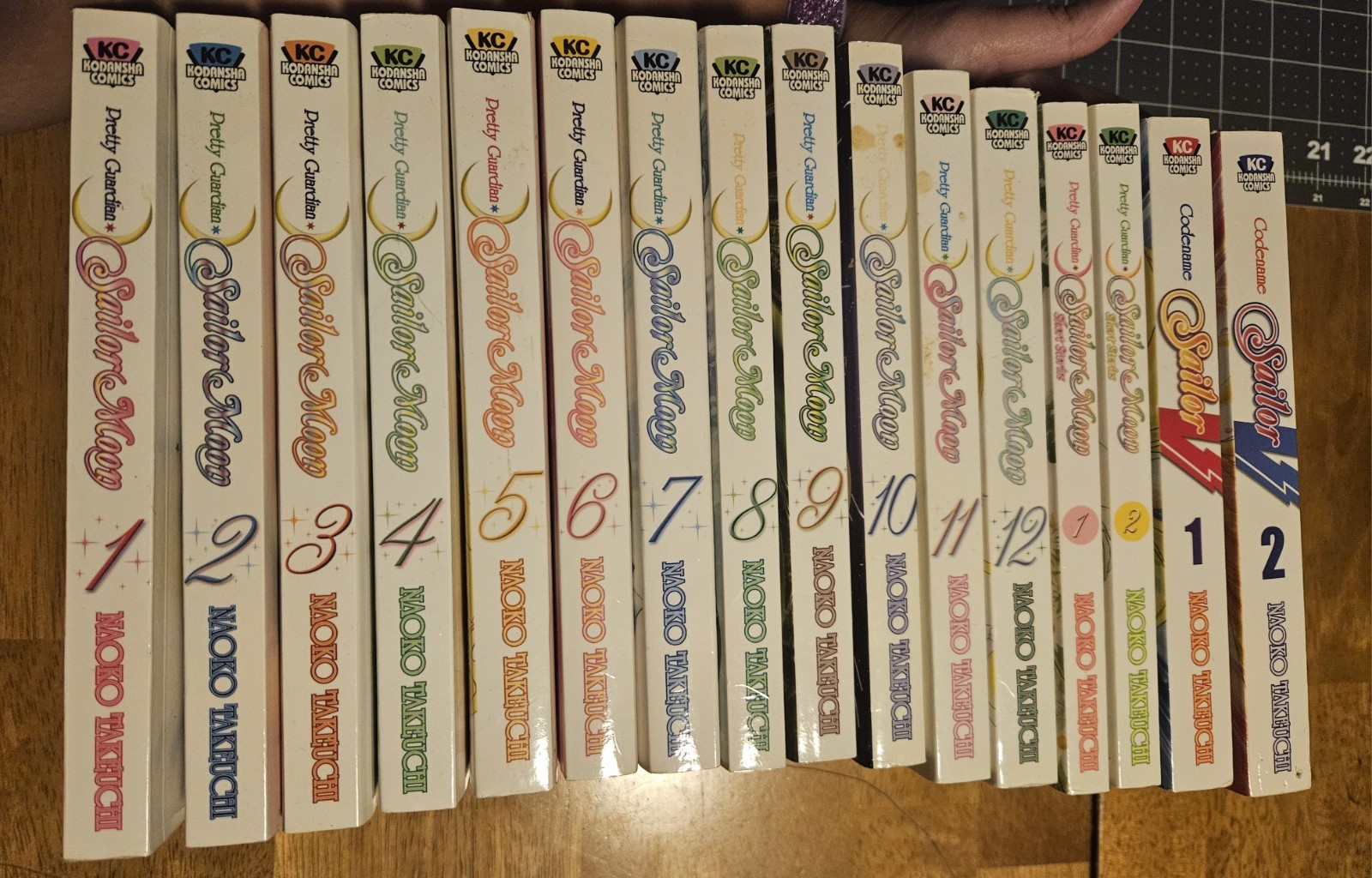 Sailor Moon Manga set completo 16 libri Kodansha Sailor V racconti brevi fuori produzione