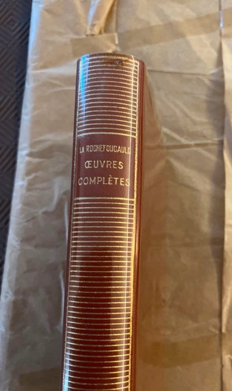 La Pléiade - La Rochefoucauld / Oeuvres complètes