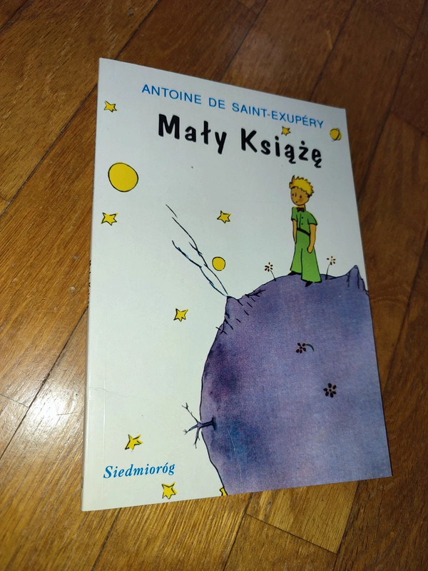 El Principito en Polaco, 1995. Polonia. Antoine de Saint-Exupéry