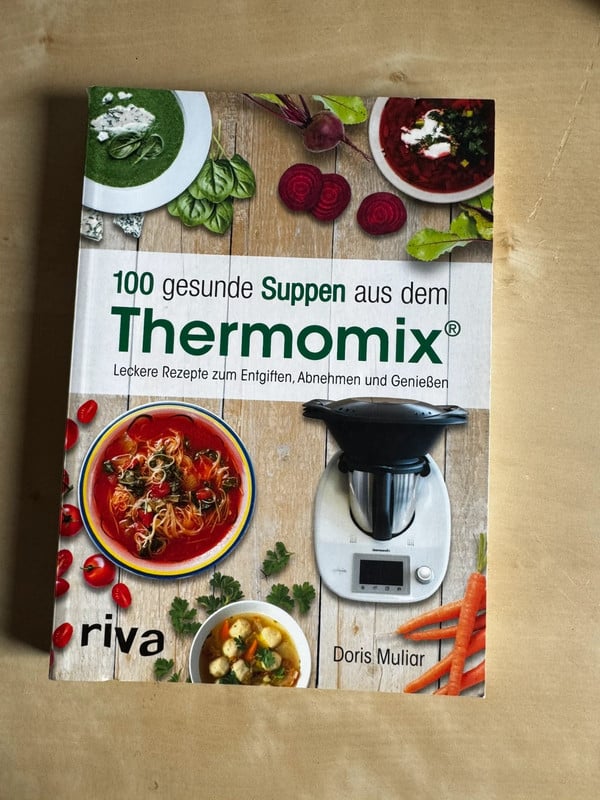 Buch "100 gesunde Suppen aus dem Thermomix"