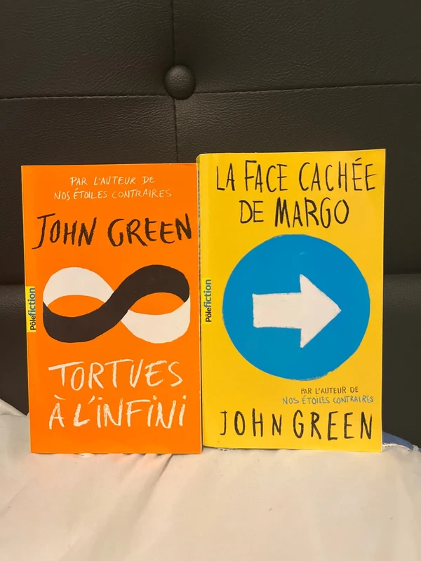 La face cachée de Margot et tortues à l’infini John Green