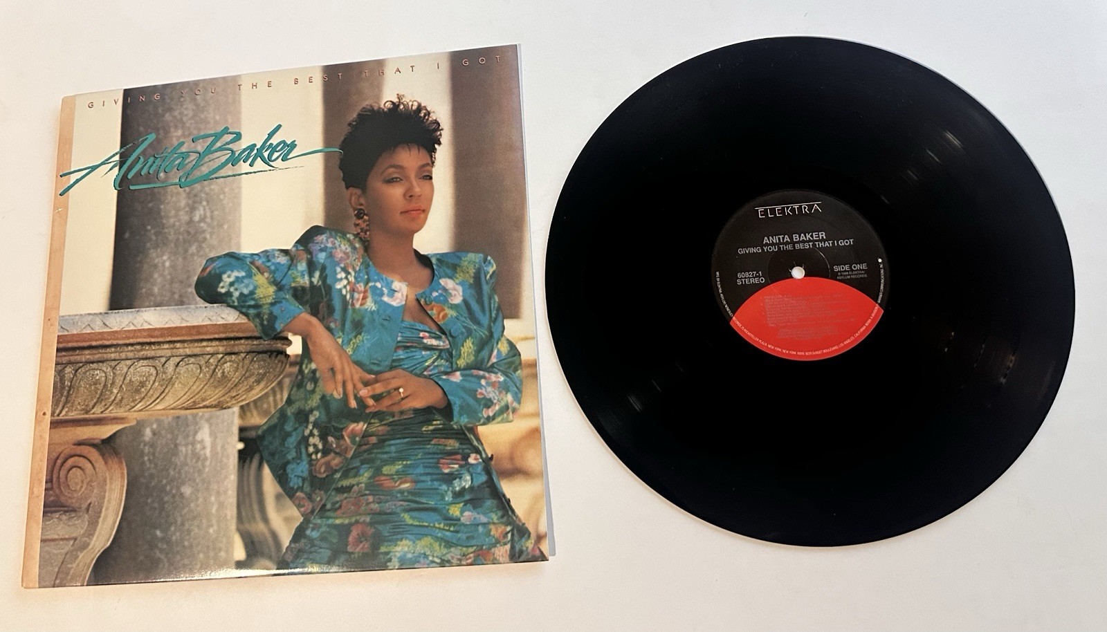 Anita Baker LP Giving You The Best That I Got 1988 Elektra Records 60827-1