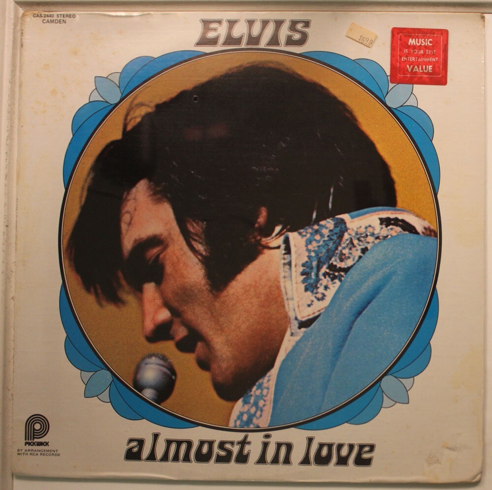Elvis Presley LP Almost IN Love On Rca - Sigillato/Sigillato (Con Hype Adesivo)