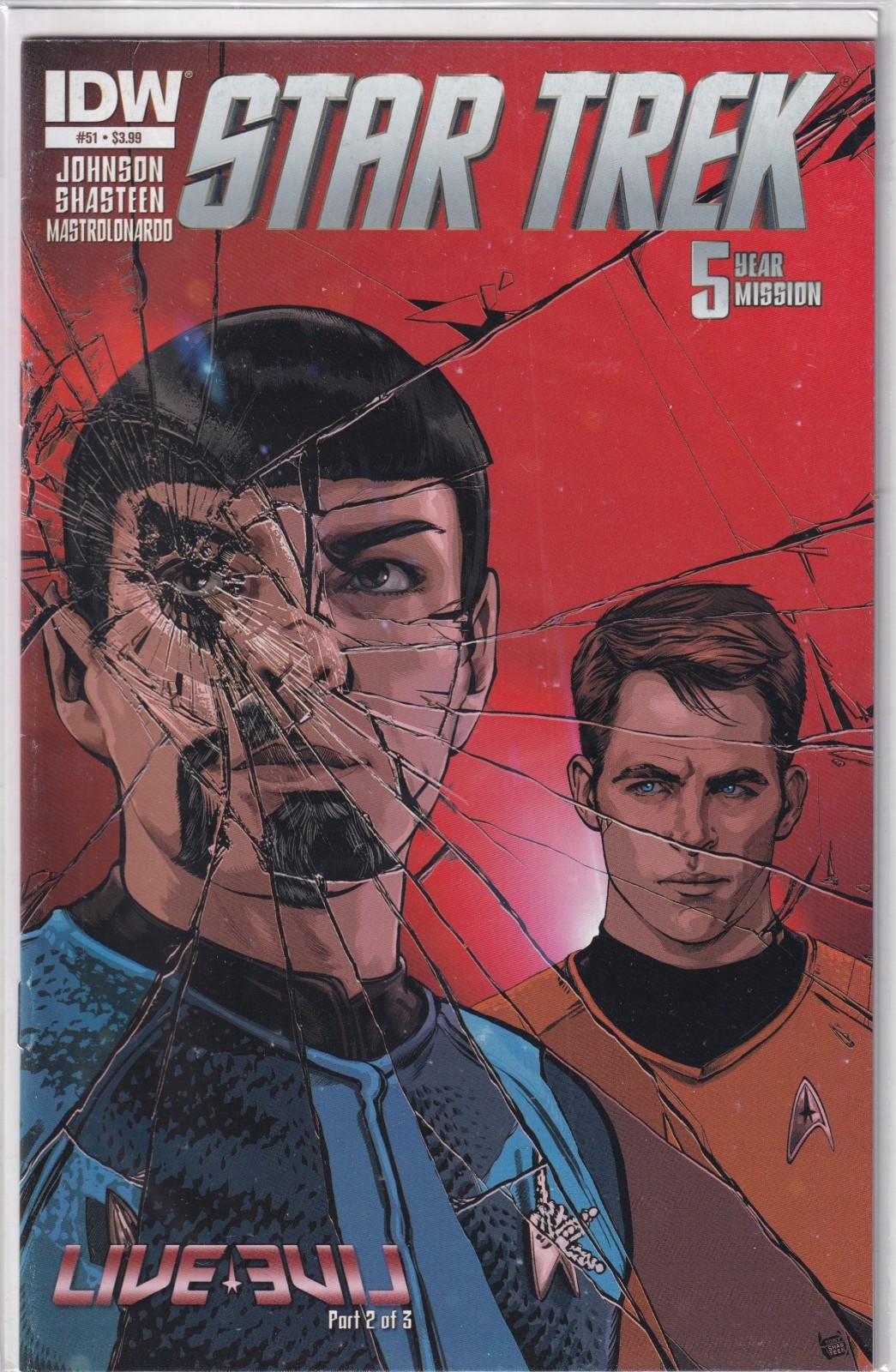 28124: IDW PUBLISHING STAR TREK #51 grado VF