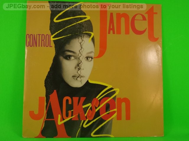 JANET JACKSON CONTROL (455) 4 Track 12" Single including Picture Sleeve A AND M