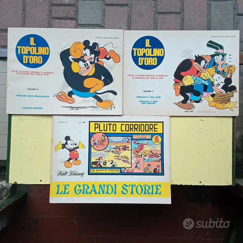 Fumetti Disney (Ediz. Mondadori) anni '60 -'70