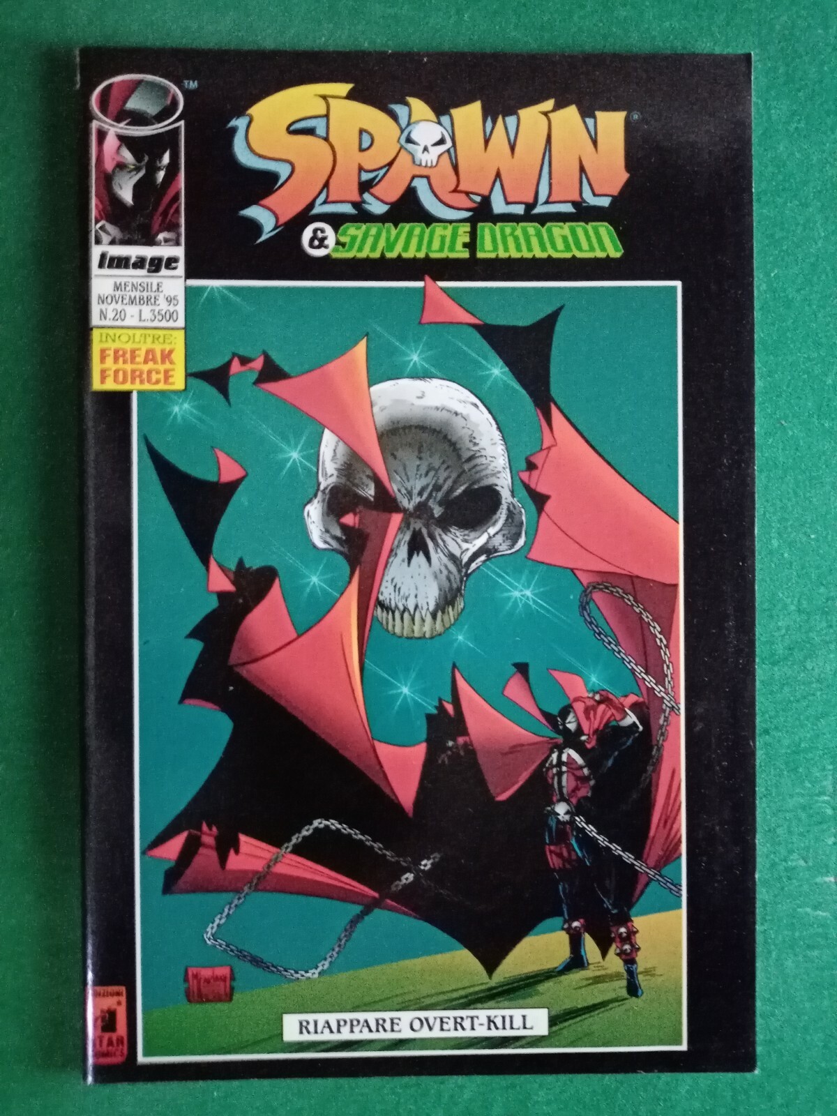 FUMETTO IMAGE-SPAWN & SAVAGE DRAGON PRIMA SERIE N.20-NEW/EDICOLA-RIF.5404
