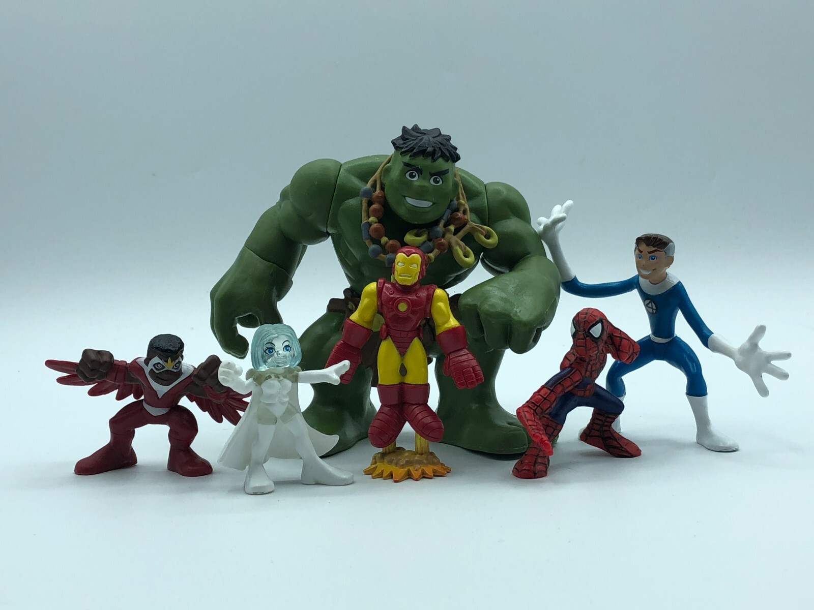 J303 MARVEL SUPERHERO SQUAD DA COLLEZIONE CONFEZIONE 6 GIOCATTOLI R ESCLUSIVI USA