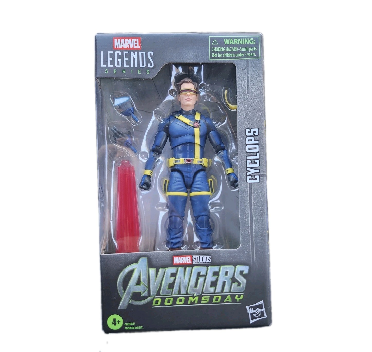 ACTION FIGURE MARVEL LEGENDS AVENGERS DOOMSDAY CYCLOPS NUOVA IN MAGAZZINO SPEDISCO OGGI