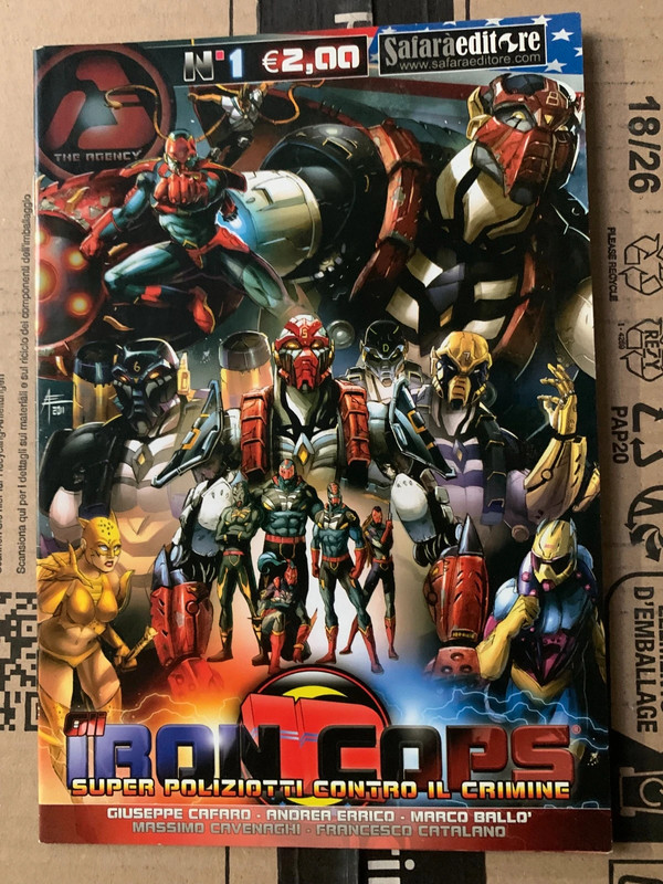 Iron Cops super poliziotti contro il crimine (Safara Editore)