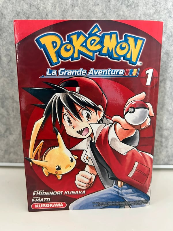Pokémon la grande aventure tome 1, 2 et 3