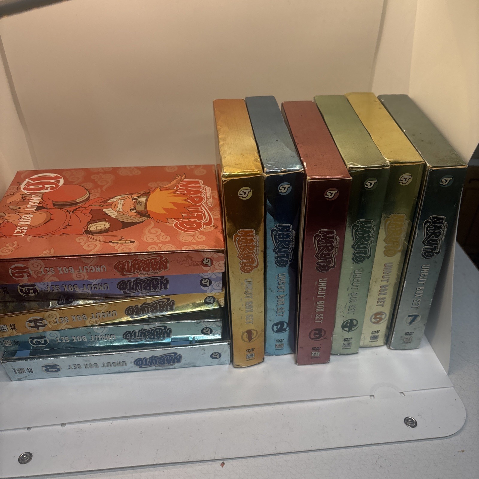 Naruto Uncut Box Set DVD Lotto Volumi 1-5 6 10 13-16 11 Set Totali