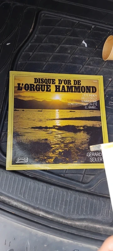 33 tours disque d'or de l’orgue hammond 1977