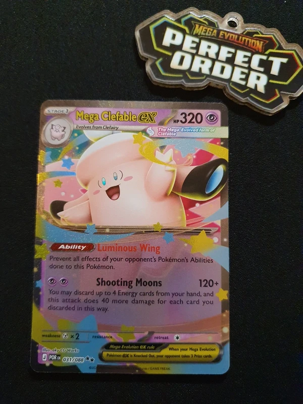 Mega Clefable EX 031/088 (Perfect Order) Pokemon