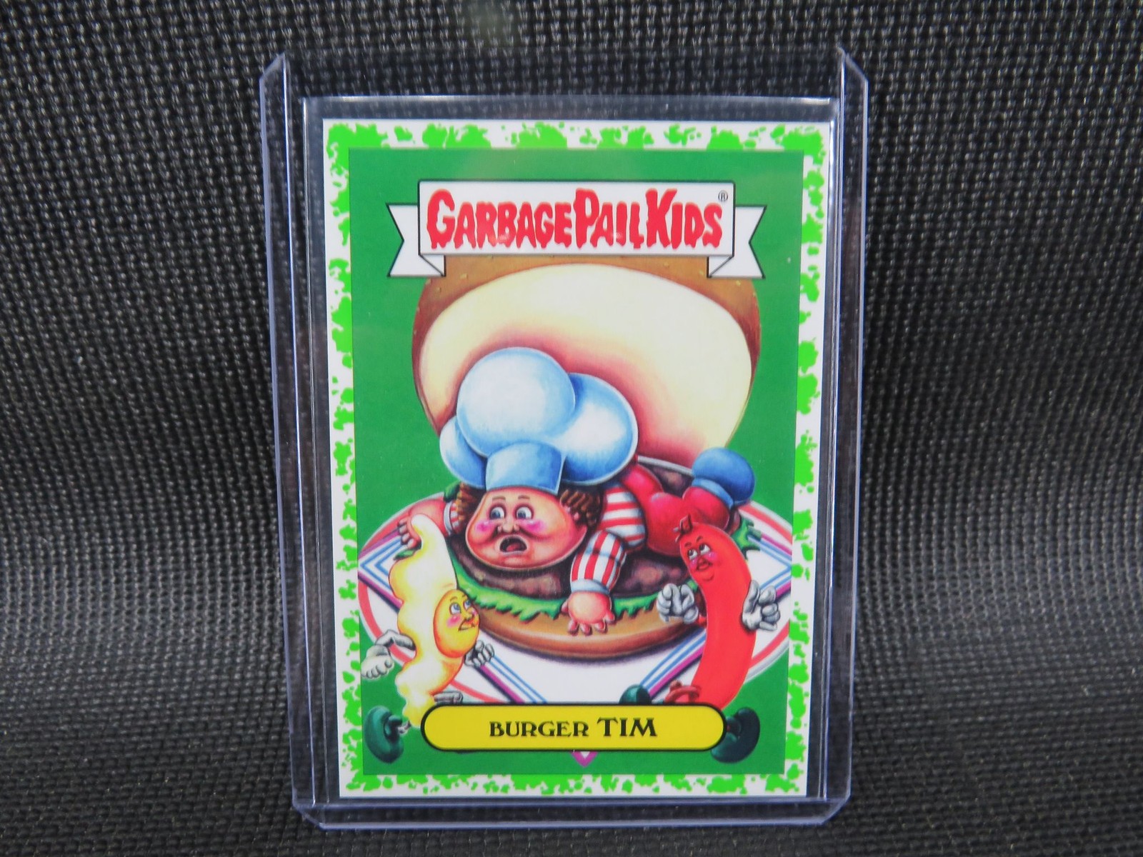 Topps Garbage Pail Kids 2018 - Burger Tim #8a - verde