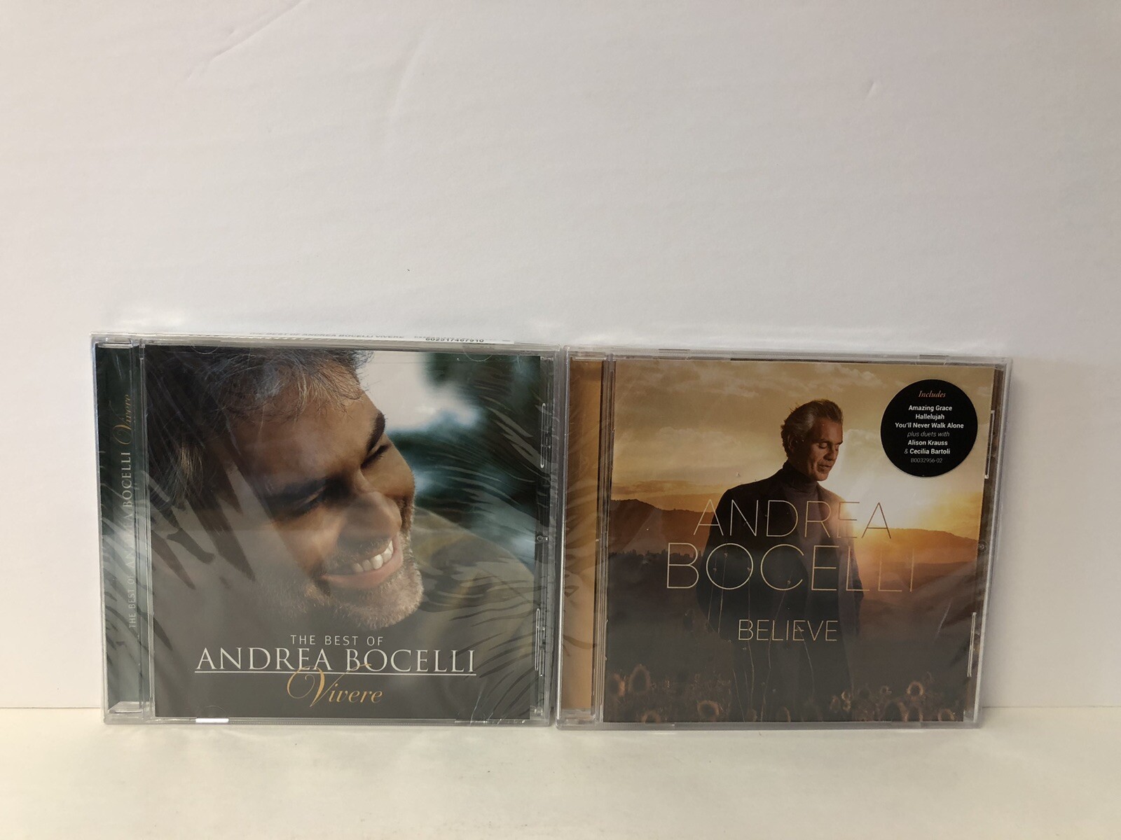 Best of Andrea Bocelli Vivere & Believe by Andrea Bocelli NEW FACTORY SEALED