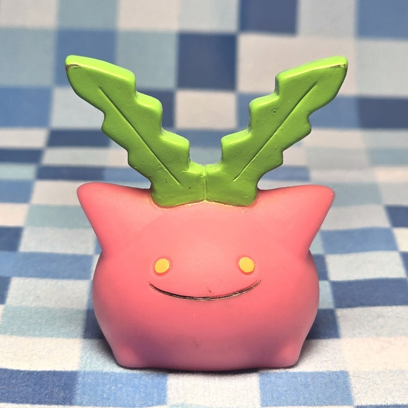 Pokemon Hoppip Figure Finger Puppet Nintendo Bandai PVC Vintage Giappone USA