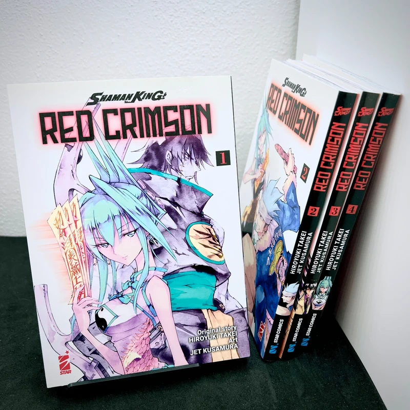 Shaman King Red Crimson - Hiroyuki Takei e Jet Kusamura - Voll. 1/4 (Completa)