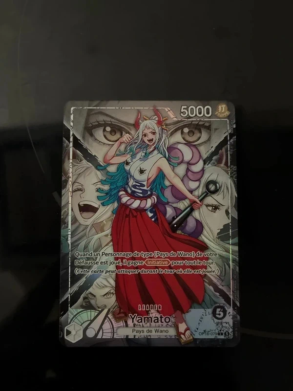 Carte One Piece TCG – Yamato Leader Alternative OP16-079