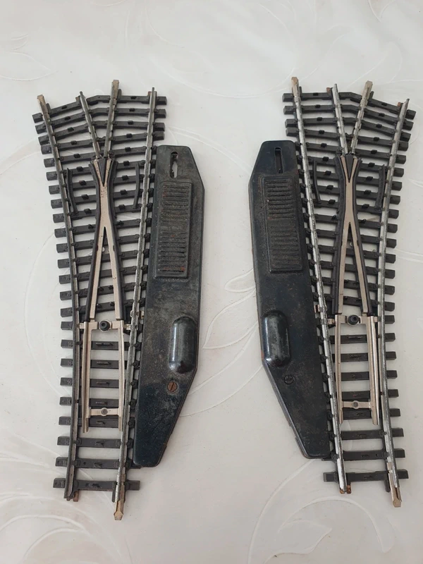 Paire d'aiguillages manuel Märklin 2164
