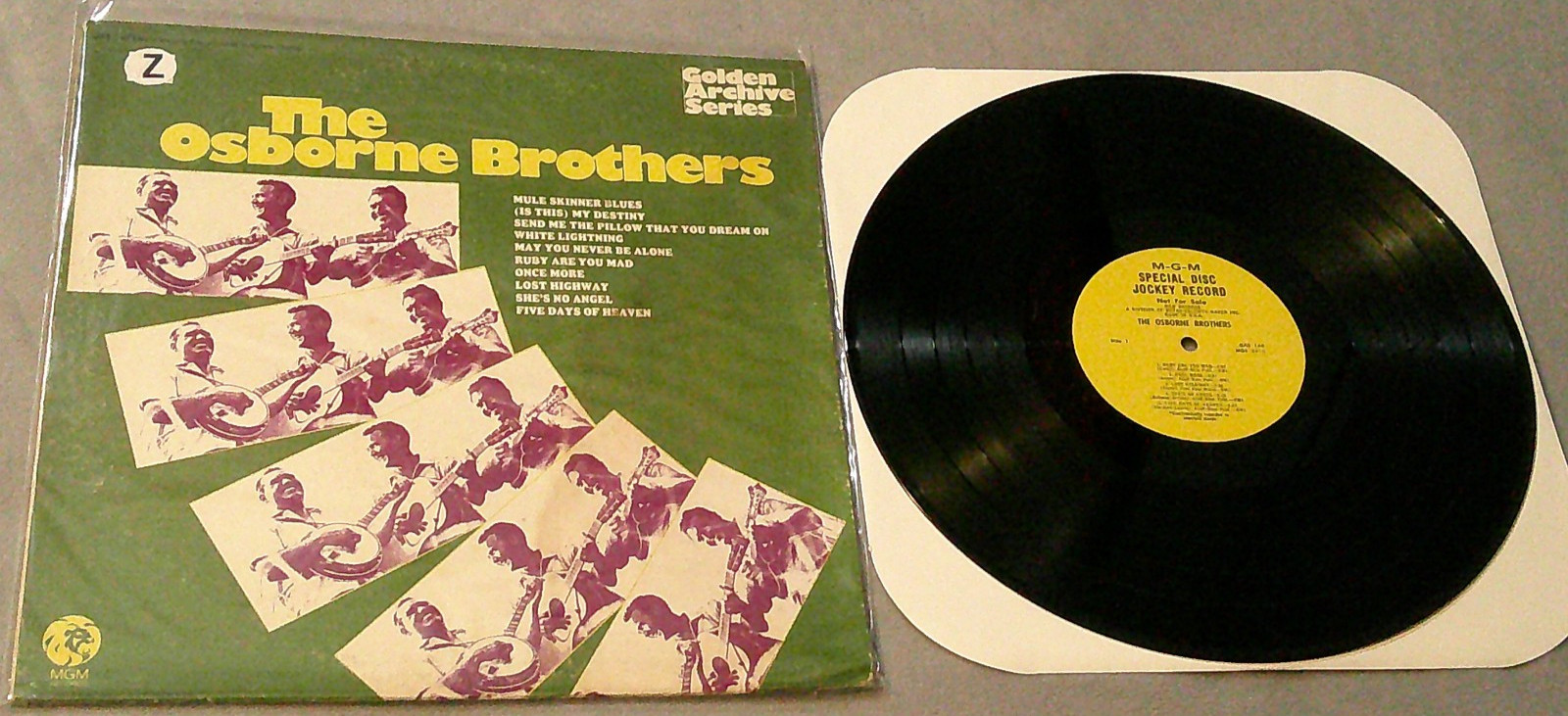 [1970] The Osborne Brothers [EX+ 12" vinyl record LP] Bluegrass (MGM) PROMO