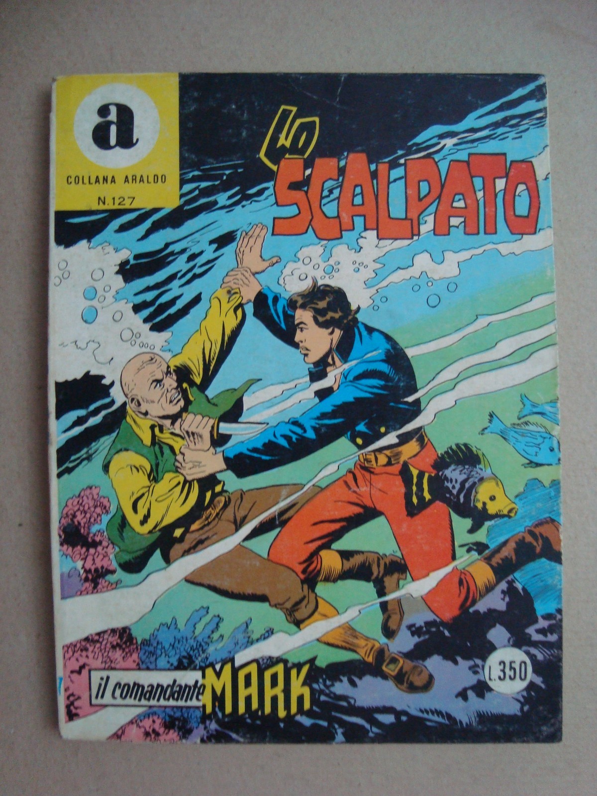 collana araldo comandante mark n° 127 ed.araldo 1977