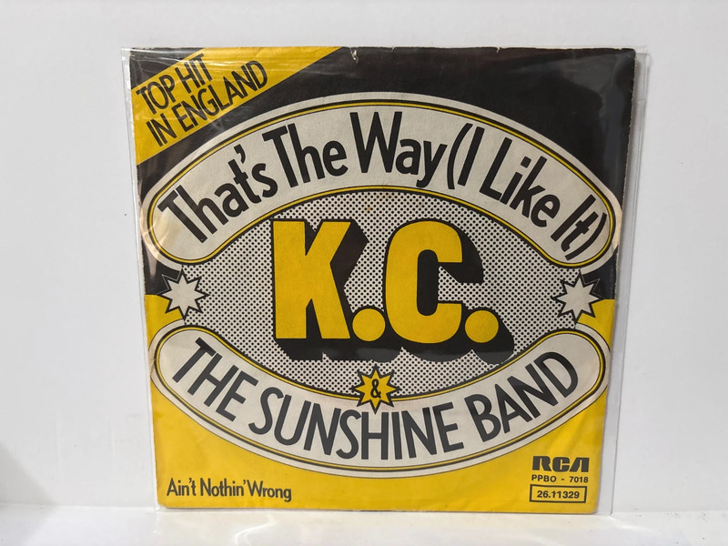 Single 7" / 45T - K.C. & The Sunshine Band - that's the way (I like it)