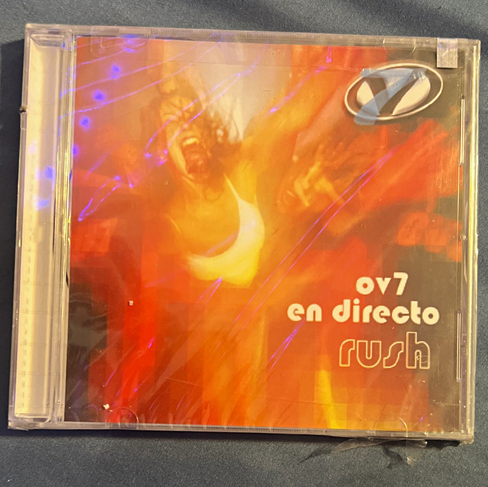 OV7 En Directo Rush CD Latin Pop Live Album Sony Discos Spanish 2002 5042-312