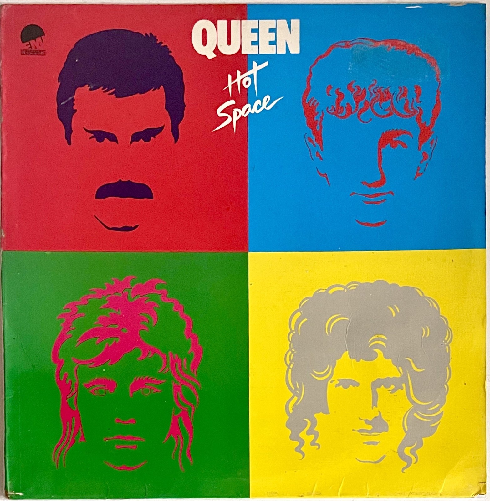 Queen - Hot Space - Vinyl EMI Colombia 1982 VG+