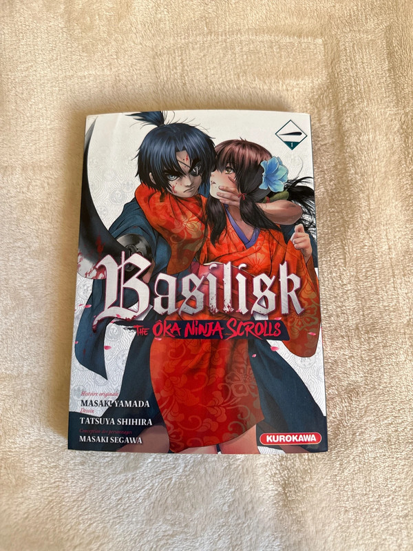 Manga Basilisk The Oka Ninja Scrolls