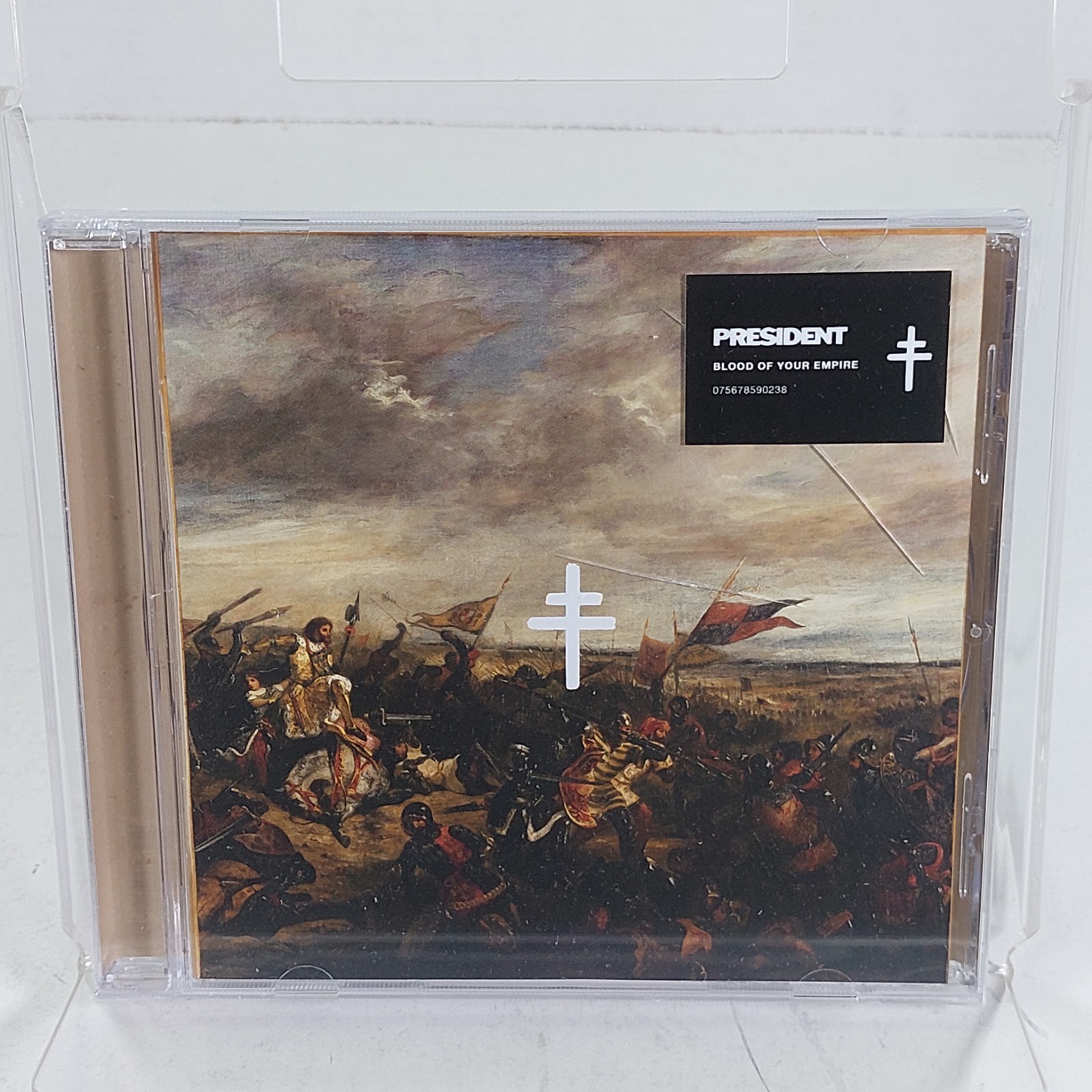 President Band Blood Of Your Empire CD Signed Autograph Insert Limited Edition