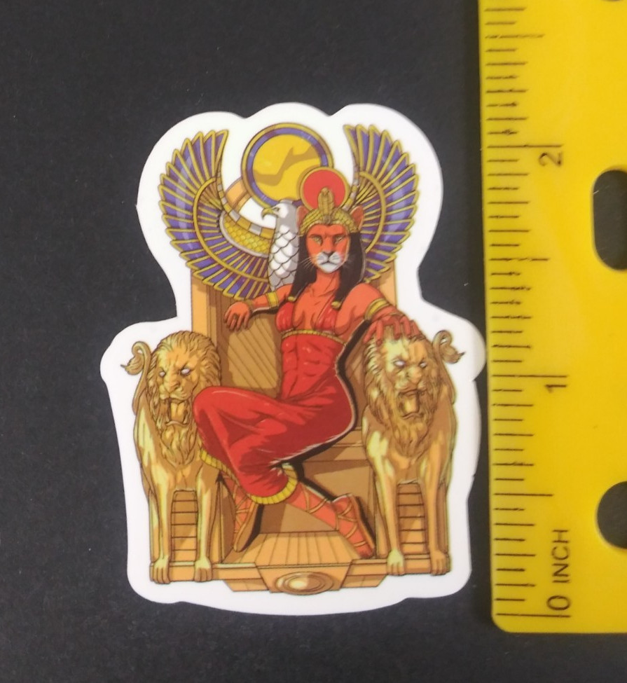 Colorful Ancient Egypt Sticker (H)