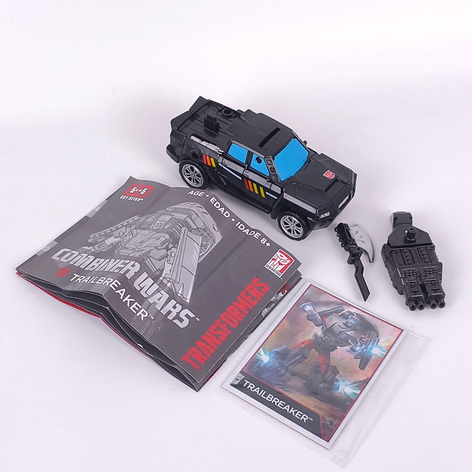 Transformers Trailbreaker Completo Combiner Wars Classe Deluxe + Istruzioni