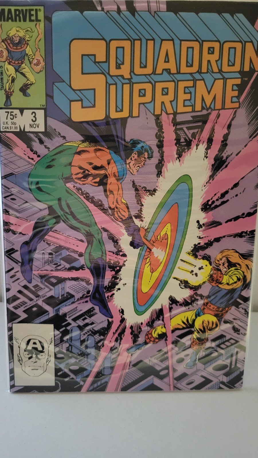 1985 NOV # 3 Marvel Comics - Squadron Supreme