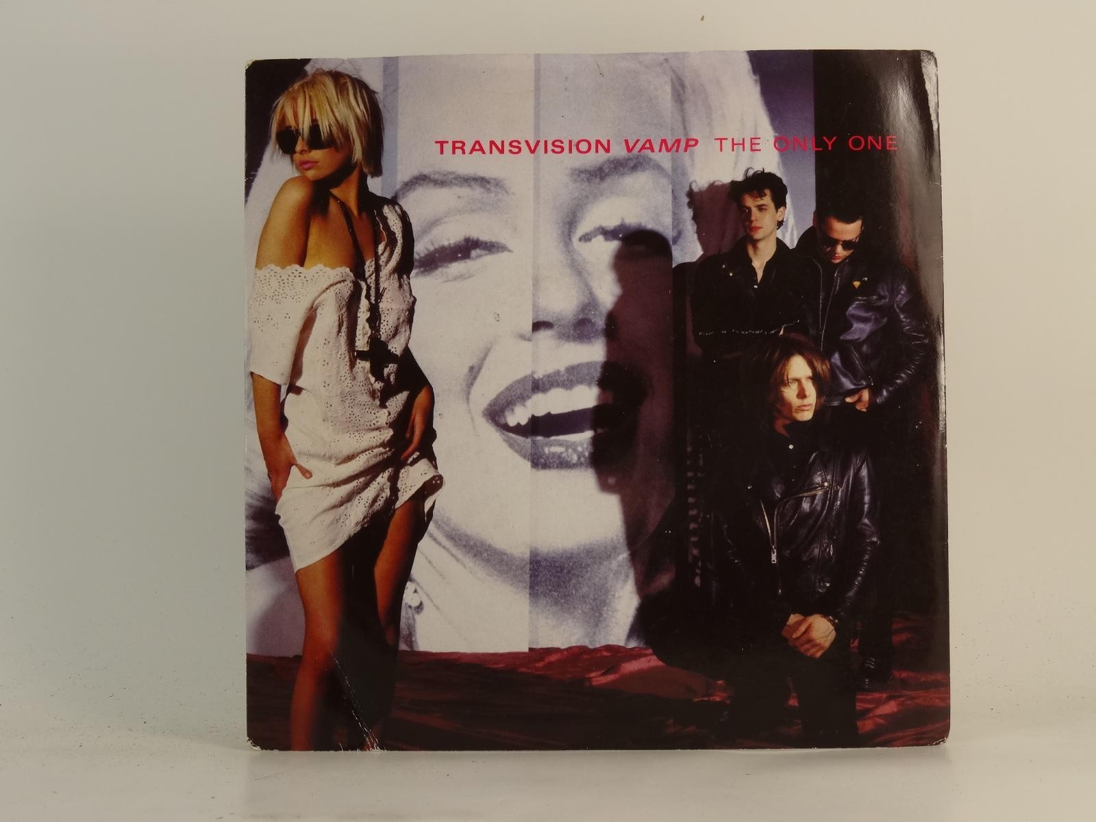 TRANSVISION VAMP THE ONLY ONE (2) (72) 2 Track 7" Single plus Picture Sleeve MCA
