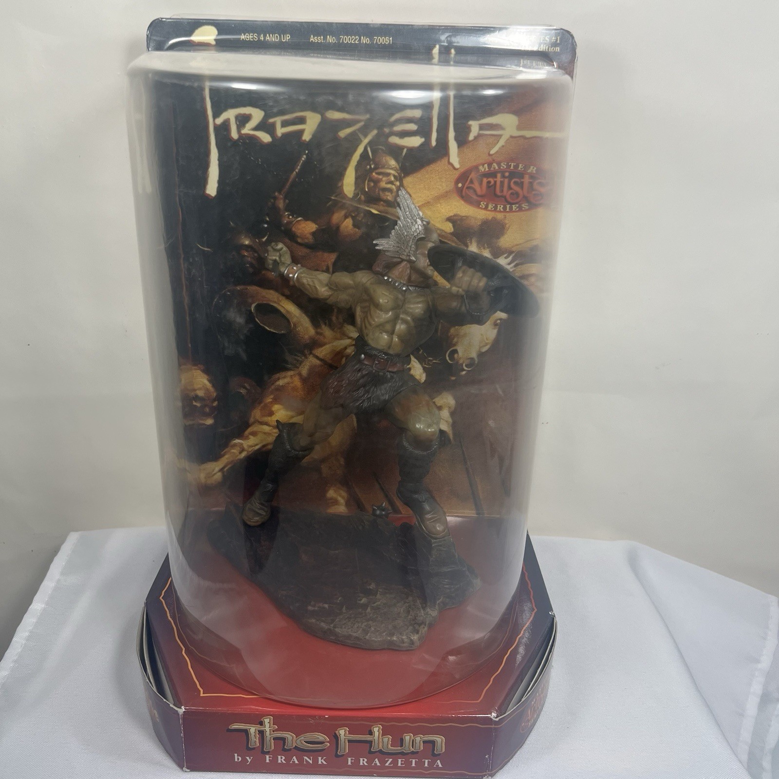 Frank Frazetta The Hun 8” Figure Toy Master Artist Series 1st Ed Sealed OOP RARE