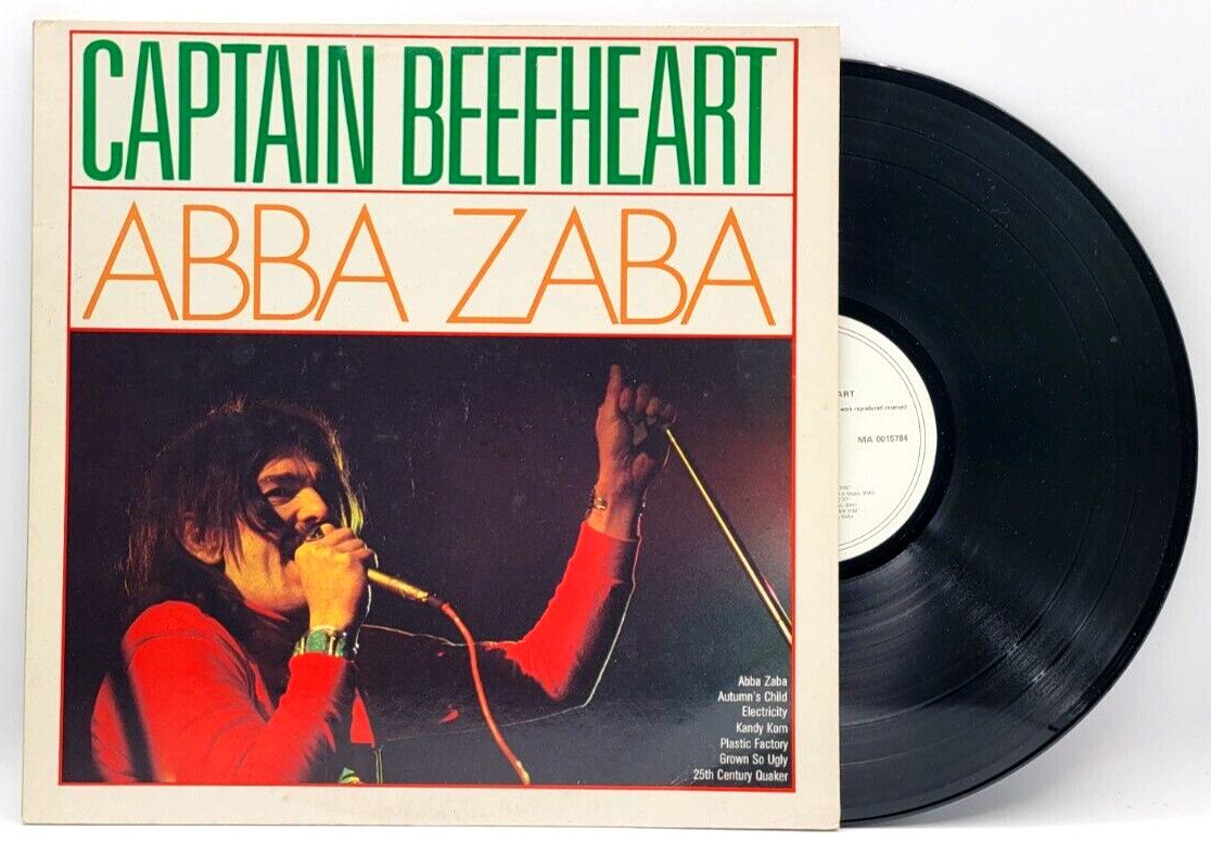 CAPTAIN BEEFHEART - ABBA ZABA - ROCK LP IMPORT HOLLAND