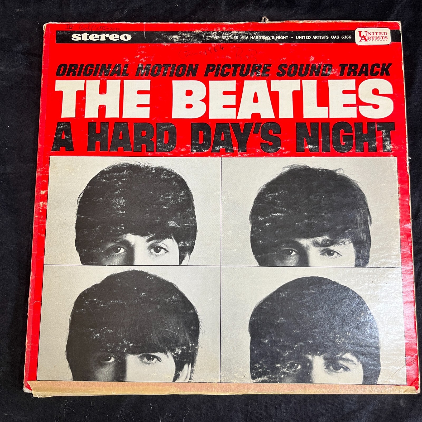 (LP Stereo RE) The Beatles - "A Hard Day's Night" (Original Sound Track) (1968)