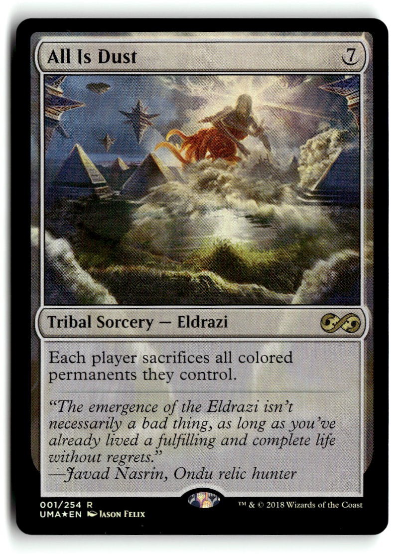 FOIL All Is Dust EN MTG Foil Ultimate Masters - 1 LP