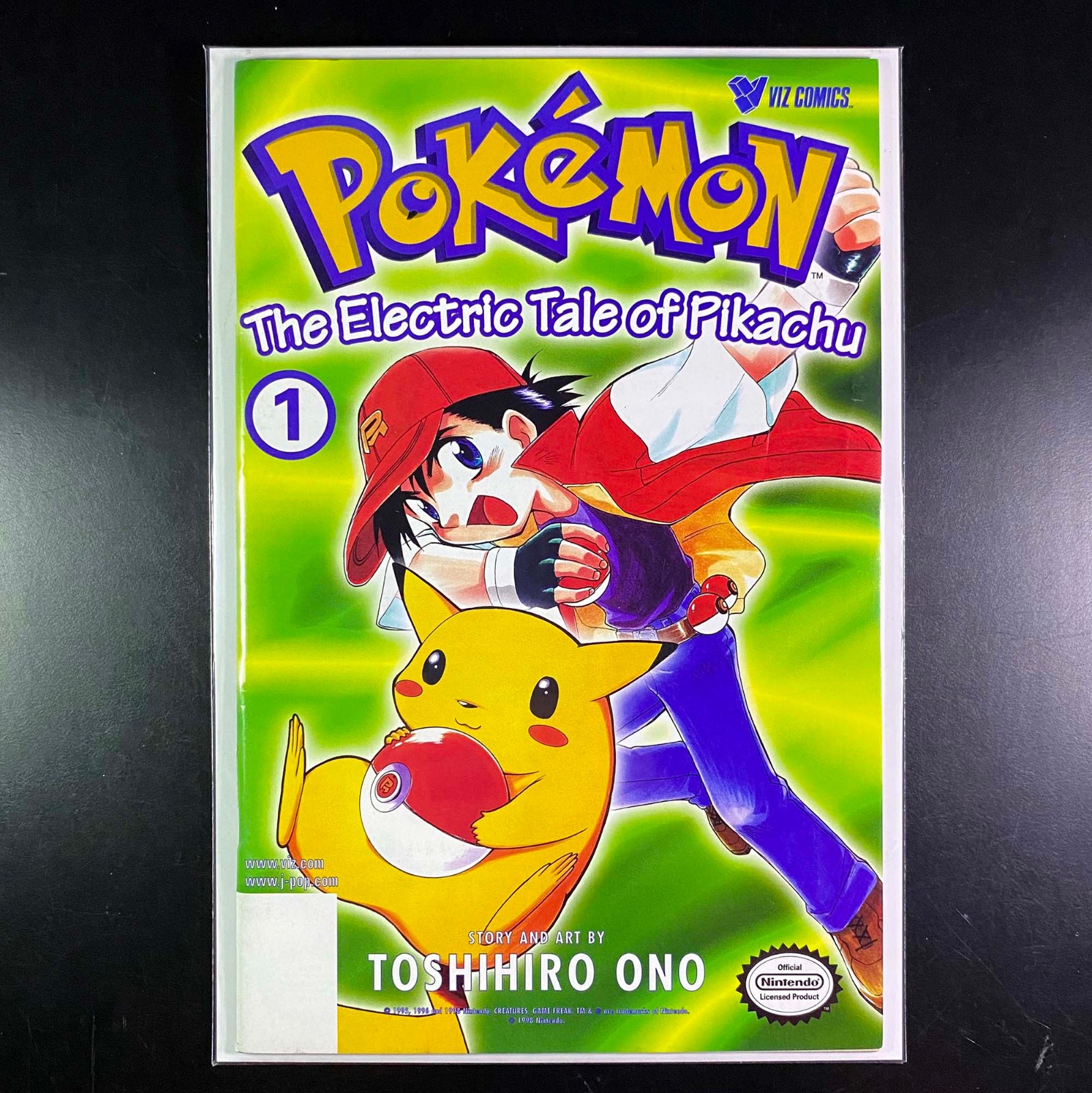Pokemon The Electric Tale of Pikachu #1 - 1999 11th Print Toshihiro Viz Comics
