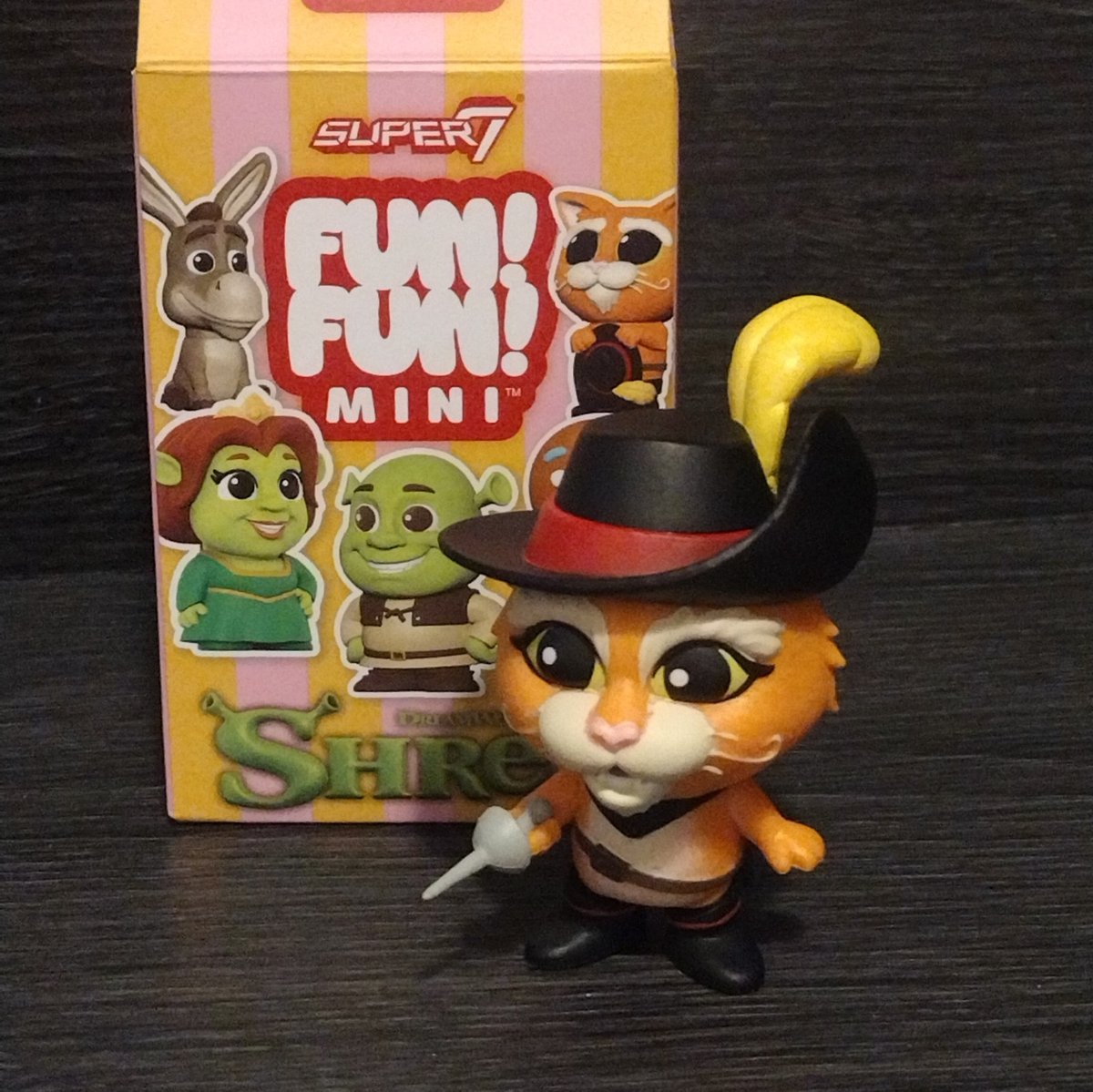 Stivali Super7 Fun Mini SHREK Blind Box Puss In - Taglia 2,5", 2026, Super 7