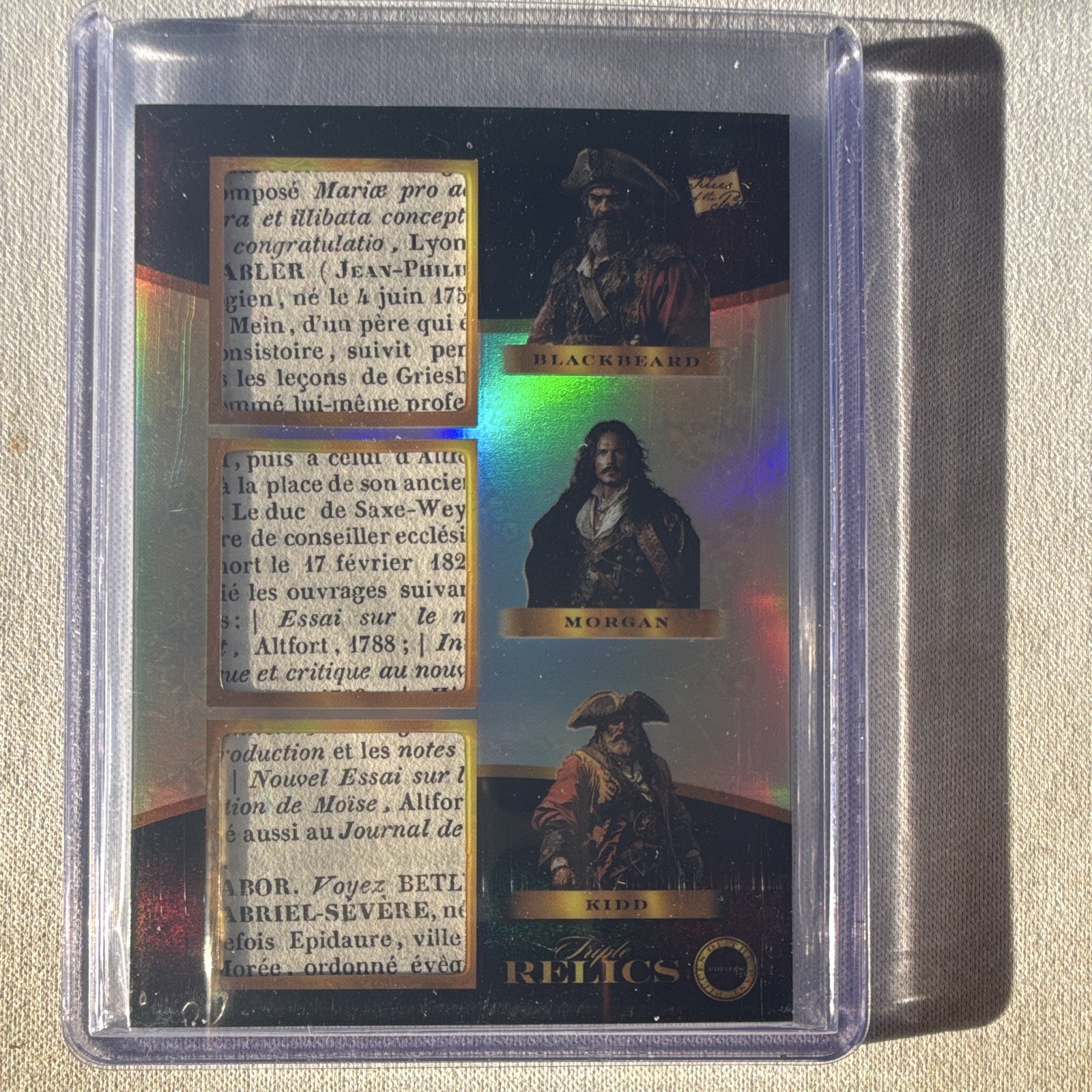 Pezzi del Passato Edizione Pirati 2025 Trip Relics #682 Inserto Reliquia
