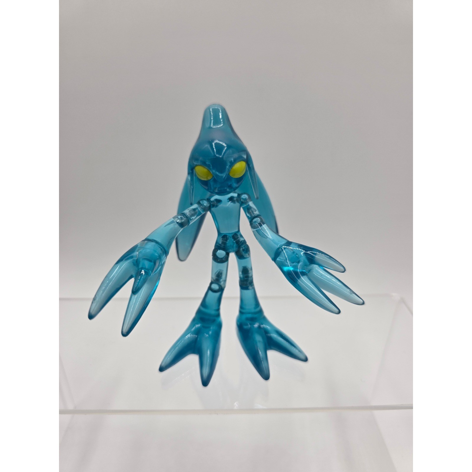 Modellino Jakks Pacific Sonic the Hedgehog Chaos blu traslucido 41681 SEGA