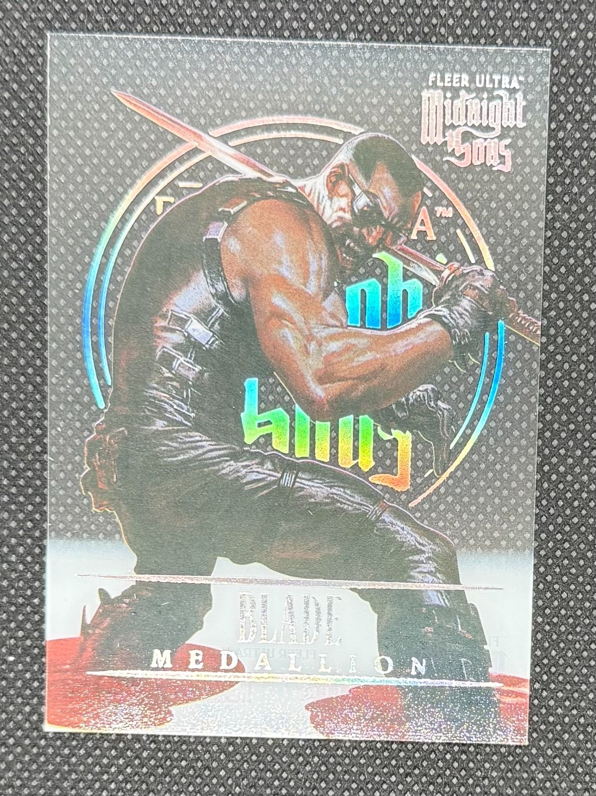 2023 Fleer Ultra Midnight Sons Medallions Acetate ACHIEVEMENT Blade #ACH-5