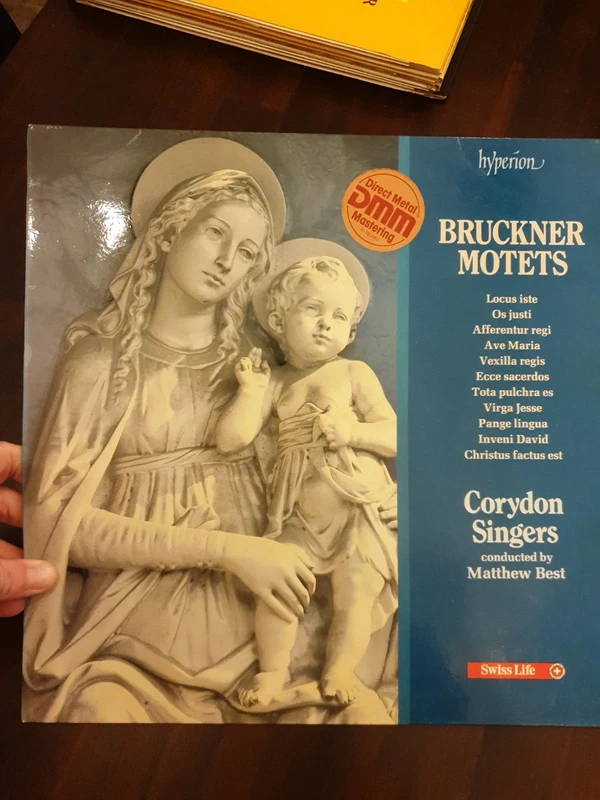 Vinyle bruckner motets corydon singers