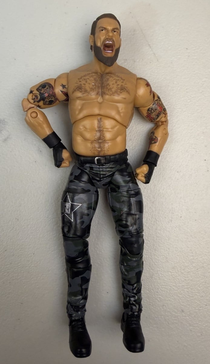 Modellino Jazwares AEW Adam Copeland Edge Wrestling Fine del Mondo