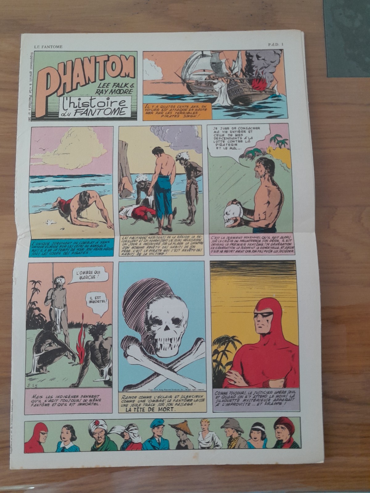 PHANTOM   SUPPLT A LE FANTOME 387  GRD FORMAT    TBE+++