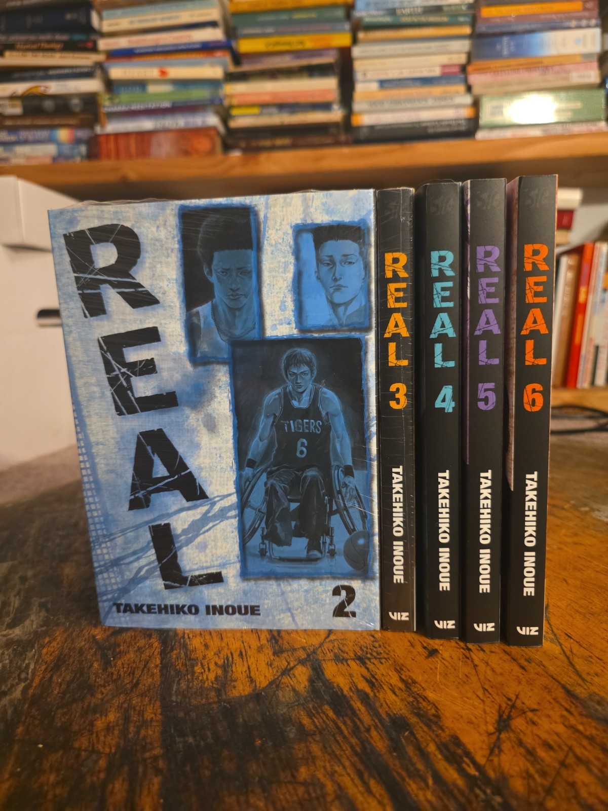 Real By Takehiko Inoue Vol 1-6 manga inglese (manca 1)